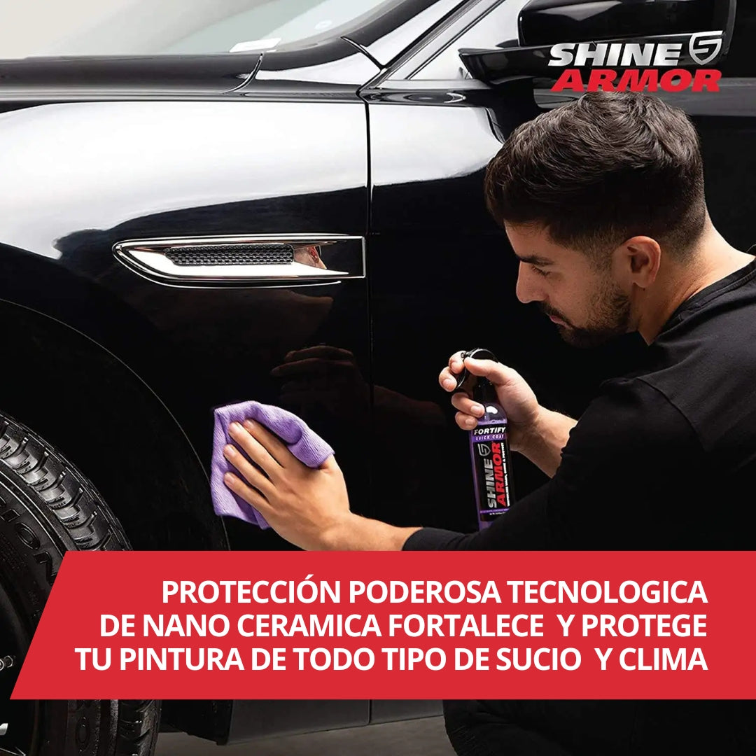Spray Protector Nanotecnológico con Brillo Espejo para Autos – Efecto Profesional sin Pulidora